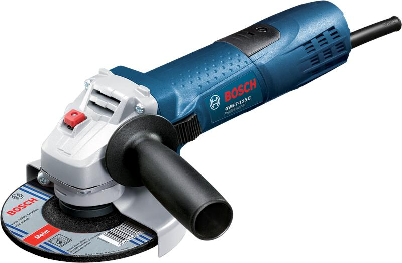 Шліфмашина кутова Bosch Professional GWS 7-115 E 115мм 720Вт 2800-11000об/хв 1.9кг (0.601.388.203)