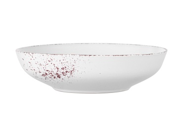 Тарілка супова ARDESTO Lucca Winter white, 20см, кераміка, білий (AR2920WMC)