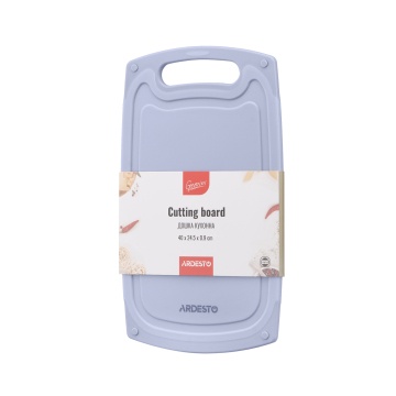 Дошка кухонна ARDESTO Gemini, 40х24.5х0.9см, пластик, сірий (AR1440GR)