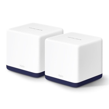 Система WiFi-Mesh MERCUSYS Halo H50 AC1900, 3xGE LAN/WAN, 2мод (HALO-H50G-2-PACK)