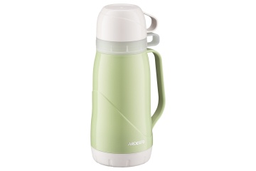 Термос ARDESTO Gemini Gourmet, 1000мл, пластик, боросилікатне скло, зелений (AR2610GRG)