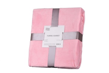 Плед ARDESTO Flannel, 200х220см, 100% поліестер, рожевий (ART0208SB)