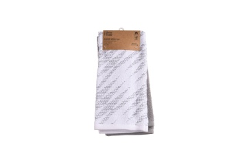 Набір рушників для кухні ARDESTO SuperSoft, 40х60см, 2шт, 100% бавовна, сірий (ART4060NS)