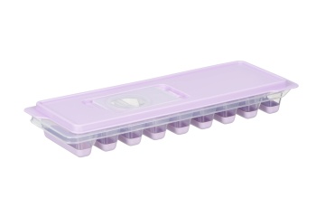 Форма для льоду з кришкою ARDESTO Fresh Stick, 27х9.5х3.8см, силікон, пластик, ліловий (AR1102LP)