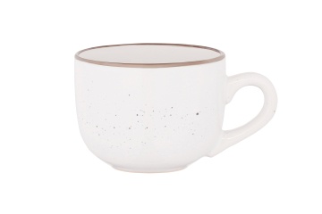 Чашка ARDESTO Bagheria Bright white, 480мл, кераміка, білий (AR2948WGC)
