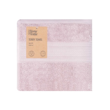 Рушник махровий ARDESTO SuperSoft 50х90см, 100% бавовна, рожевий (ART2250SCP)