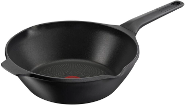 Сковорода Вок Tefal Robusto, 28см, алюміній, бакеліт, чорний (E2491944)