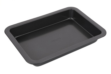 Форма для випікання ARDESTO Gemini, 37.6x27x4.8см, вуглецева сталь, прямокутна, сірий (AR2509G)