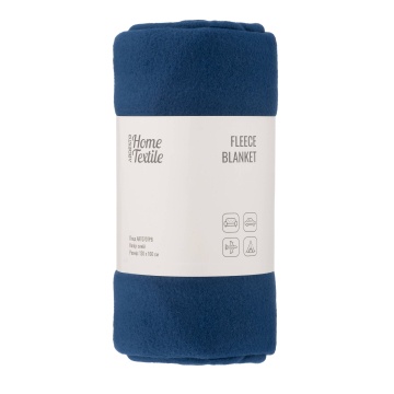 Плед Ardesto Fleece, 130x160см, 100% поліестер, синій (ART0707PB)