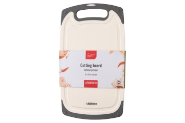 Дошка кухонна ARDESTO Gemini, 33х20х0.85см, пластик, білий (AR1433BG)