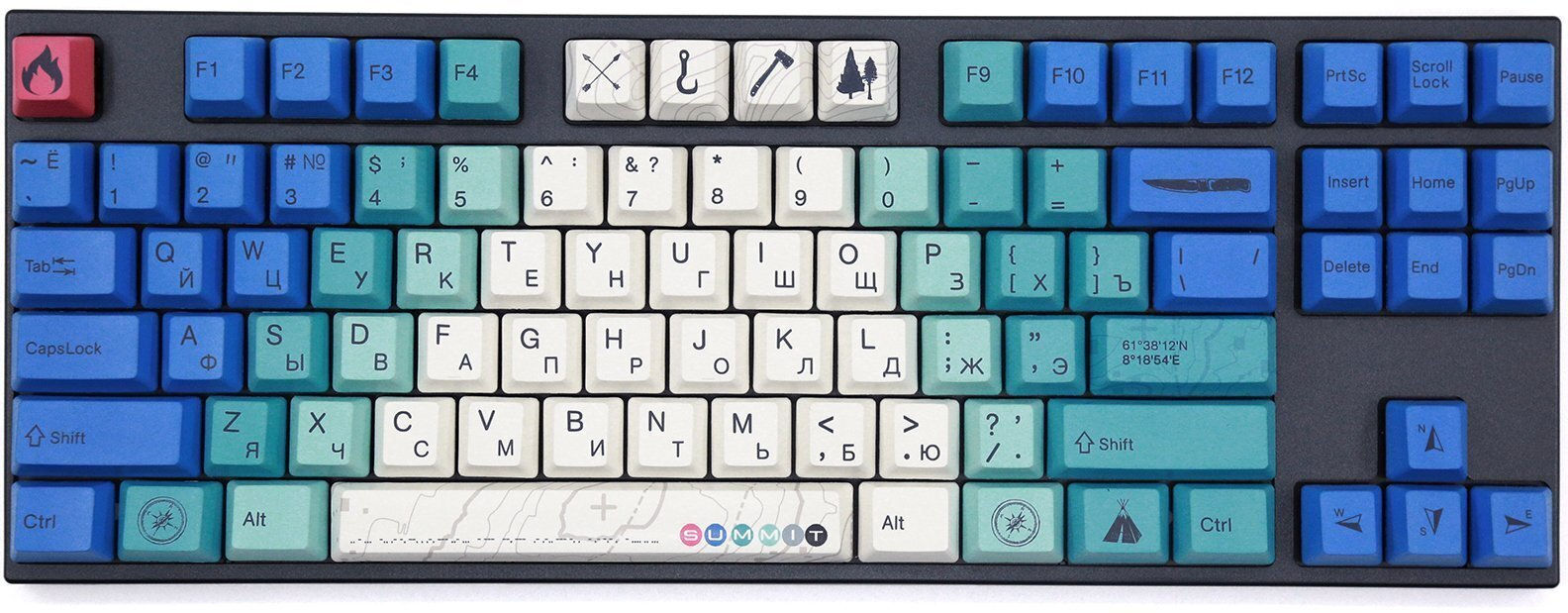 Клавіатура Varmilo VA87M Summit R2 Cherry MX Brown (VA87MA022A2A2A06A007)