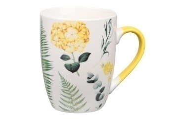 Чашка Ardesto Sunny flowers, 330мл, порцеляна, багатокольоровий (AR3441)