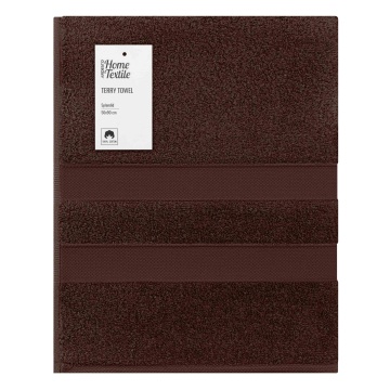 Рушник махровий ARDESTO Splendid 50х90см, 100% бавовна, коричневий (ART2350BR)