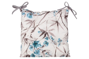 Подушка для стільця Ardesto Flower, 40х40см, чохол: 70% бавовна, 30% поліестер, нап-ч: 50% холоф, 50%пп (ART03PF)