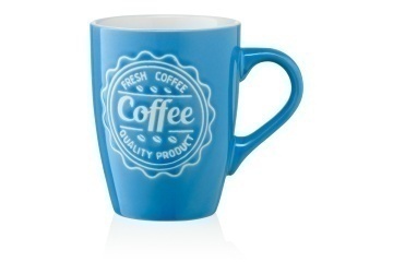 Чашка ARDESTO Coffee, 330мл, кераміка, синій (AR3469BL)