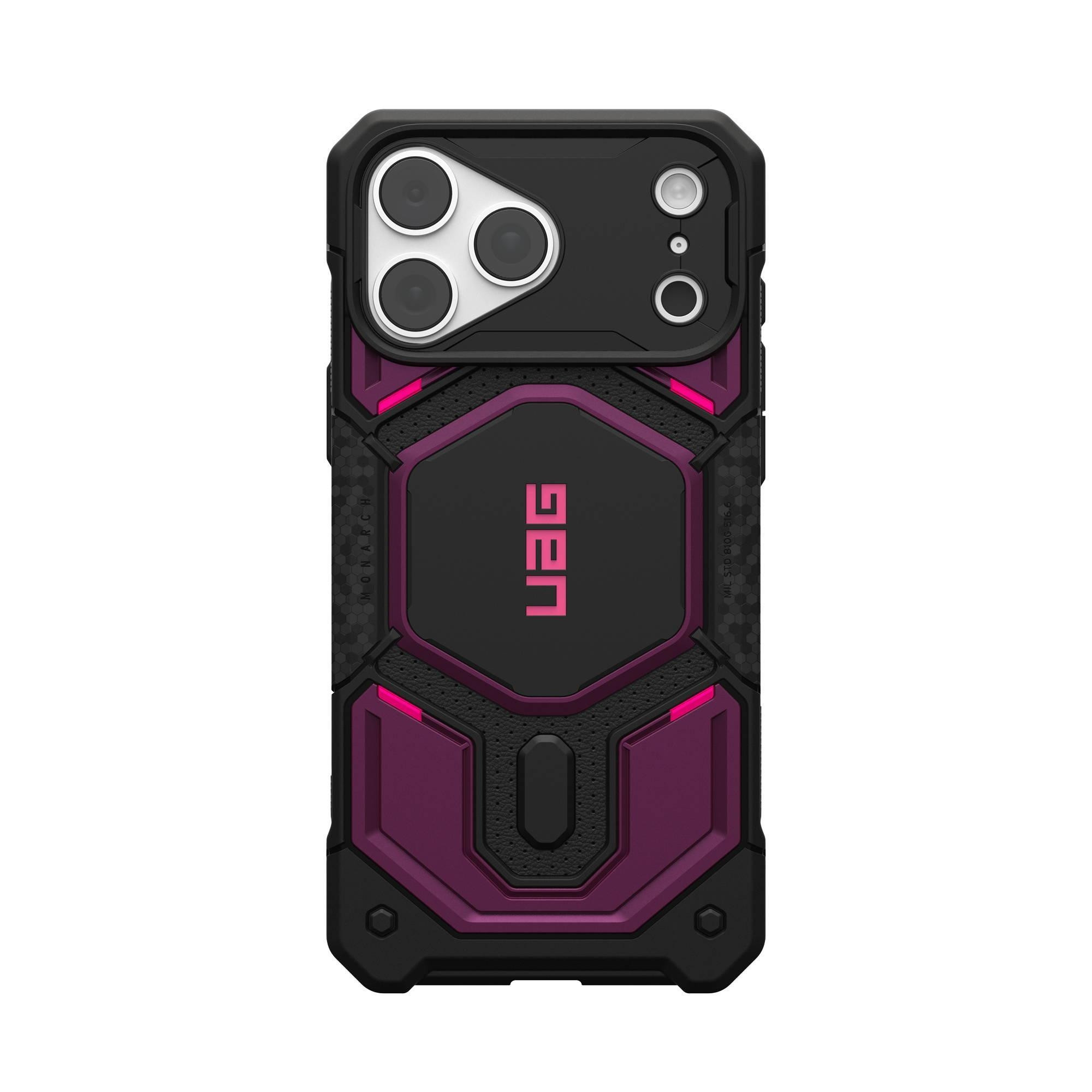 Чохол UAG для iPhone 18 Pro Max, Monarch Pro Magsafe, Deep Purple Synth (114568114I4I)