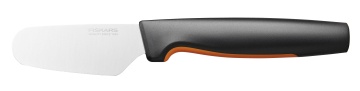 Кухонний ніж для масла Fiskars Functional Form, 8см, нержавіюча сталь, пластик, чорний (1057546)