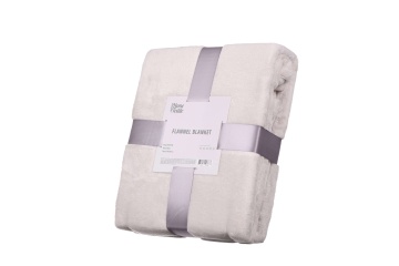 Плед Ardesto Flannel, 200х220см, 100% поліестер, айворі (ART0202SB)