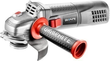 Шліфмашина кутова GRAPHITE 125мм 900Вт 12000об/хв 1.8кг (59G187)