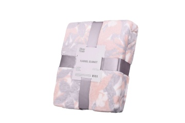 Плед ARDESTO Flannel, 160х200см, 100% поліестер, флора (ART0106PB)
