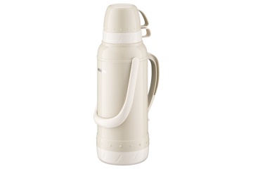 Термос ARDESTO Gemini Gourmet, 2000мл, пластик, боросилікатне скло, бежевий (AR2620BGG)