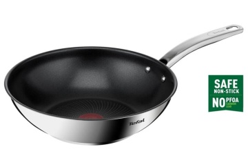 Сковорода ВОК Tefal Intuition, 28см , нержавіюча сталь (B8171944)