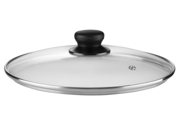 Кришка ARDESTO Gemini Gourmet, 24см, термостійке скло, нержавіюча сталь, бакеліт (AR1924GGL)