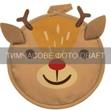 Прихватка ARDESTO Christmas Deer 20х20см, 100% поліестер (верх), 100% бавовна (низ), коричневий (ART04SD)
