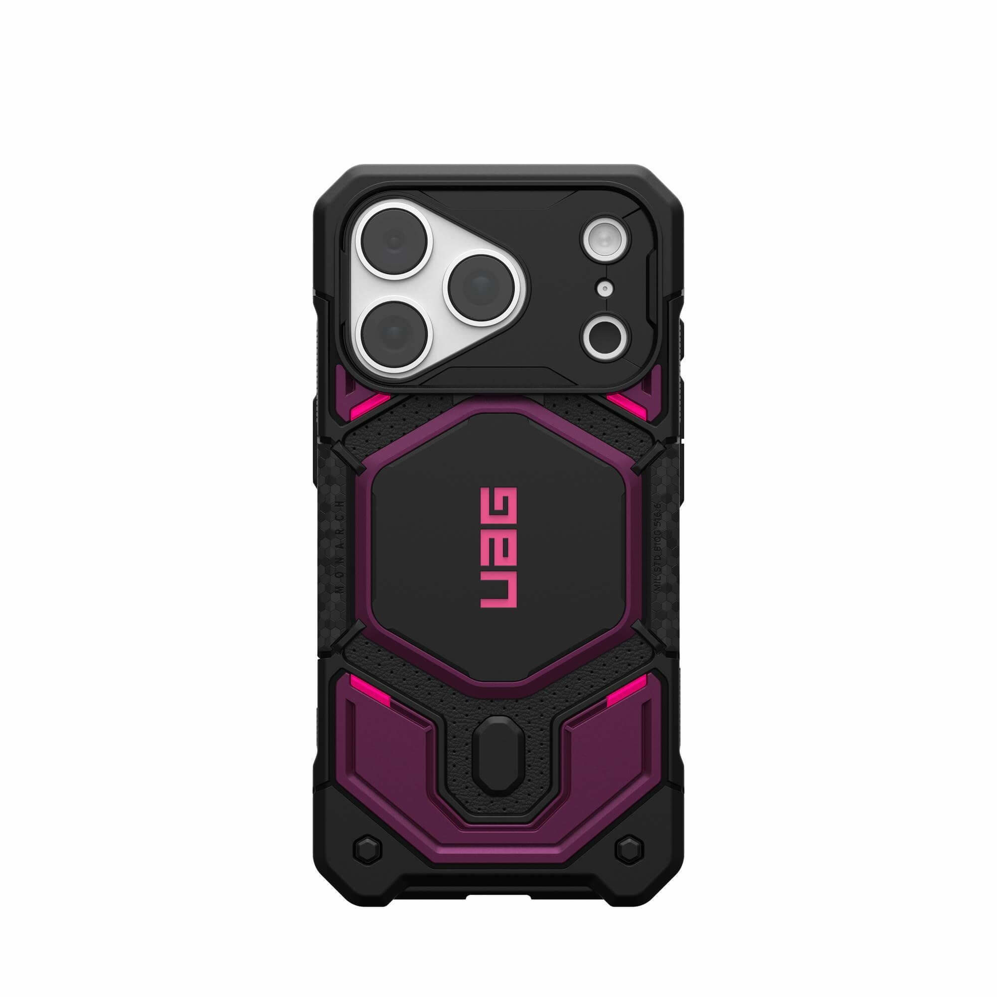 Чохол UAG для iPhone 18 Pro, Monarch Pro Magsafe, Deep Purple Synth (114569114I4I)