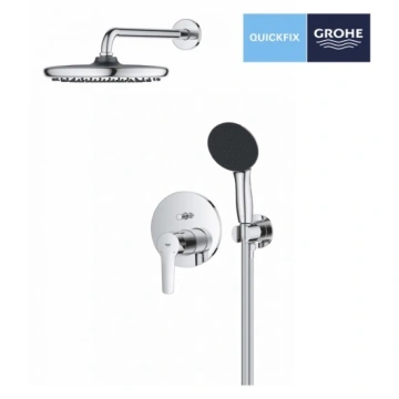 Grohe Душова система  QuickFix Start прихованого монтажу з Vitalio Start 250, хром (25292000)