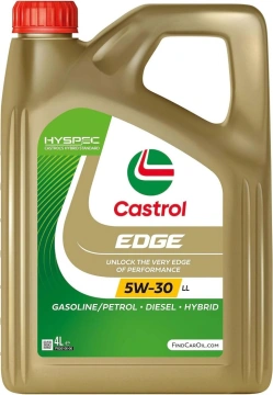 Олива моторна Castrol Edge LL 5W-30 4л (EDGE 5W-30/4) (15EB04/15D0D9) (CASEDGE5W-30/4)