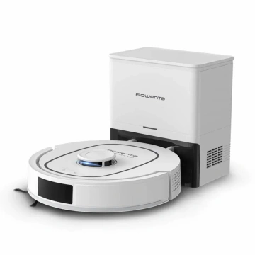 Робот-пилосос Rowenta миючий X-PLORER Serie 380+, 8000ПаВт, h=9.5см, 0.28л, конт пил -0.22л, автон. робота до 120хв, білий (RR89U7E0)