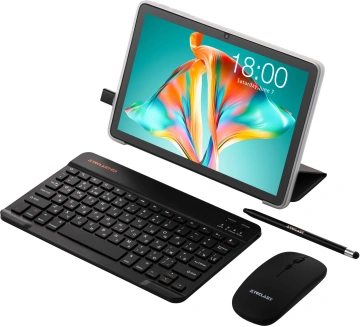 Планшет Teclast P30T KIT 10,1" 4ГБ, 128ГБ, 6000мА•год, Android, сірий (6940709688342)
