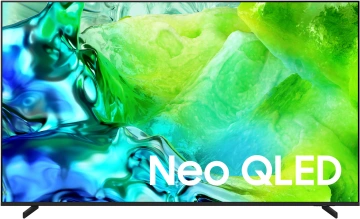 Телевізор 75" Samsung Neo QLED 4K 144Hz VRR (100Hz Native) Smart Tizen Black (QE75QN80HAUXUA)