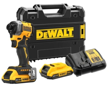 Шурупокрут ударний акумуляторний DeWalt XR Li-Ion 18В акб 2х2А·год 206Нм 3250об/хв 3800уд/хв кейс TSTAK, ЗП 0.95кг (DCF850D2T)