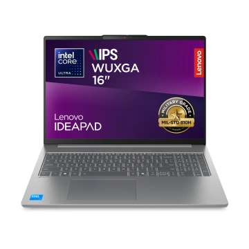 Ноутбук Lenovo IdeaPad Slim 5-16IMH10 16" WUXGA IPS AG, Intel U5-135H, 16GB, F512GB, UMA, DOS, сірий (83V7005QRA)