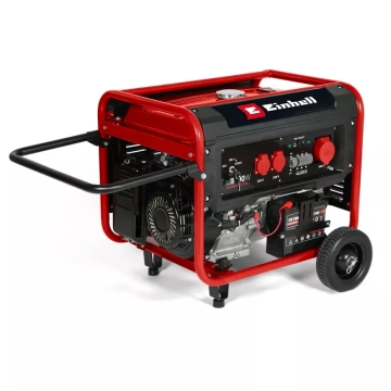 Генератор бензиновий Einhell TC-PG 8000 230В/400В, 3.3/8.0кВт, електростартер, AVR 25л, 96.74кг (4152640)