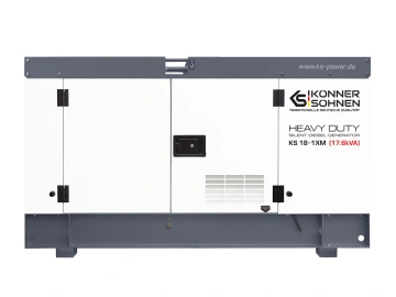 Генератор дизельний Konner&Sohnen KS 18-1XM, 230В, 17.6кВт, електростартер, двигун Xinchai, 732кг (KS18-1XM)