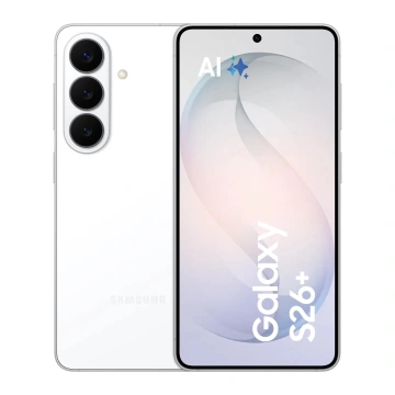 Смартфон Samsung Galaxy S26+ 5G (S947) 6.7' 12/512ГБ, 2SIM, 4900мА•год, білий (SM-S947BZWGEUC)