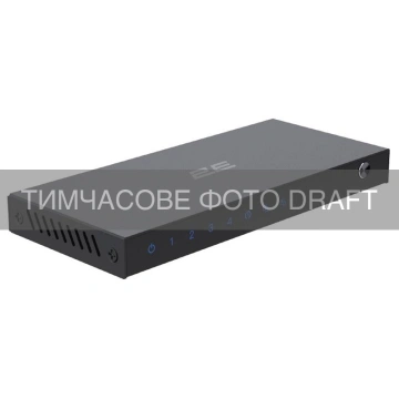 Спліттер 2E SPR1x4DS HDMI 1x4 4K 2K 60Hz 4:4:4 (SPR1X4DS)