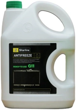 Антифриз Starline Ready to Use G-11 зелений -40°C 4л (ANTIFREEZE GREEN 4) (ANTIFREEZEGREEN4)