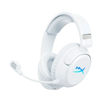 Гарнітура ігрова HyperX Cloud Flight 2, WL/USB-A/USB-C, білий (B5VC5AA)