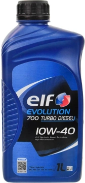 Олива моторна ELF Evolution 700 Turbo Diesel 10W-40 1л (12-1 TD) (214126) (ELF12-1TD)