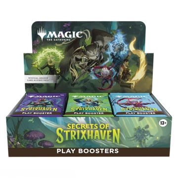 Колекційна карткова гра Magic The Gathering: Secrets of Strixhaven Play Booster box (195166316703)