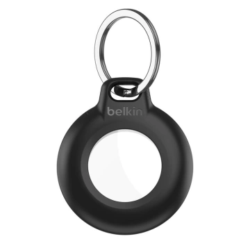 Тримач Belkin Waterproof Secure Holder with Key Ring AirTag, чорний (MSC013BTBK)