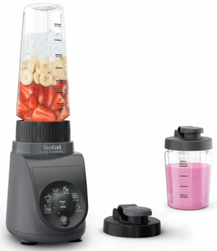Блендер Tefal стаціонарний Blend UP Essential, 800Вт, чаша-700мл, тритан, чорно-сірий (BL1EHBF0)