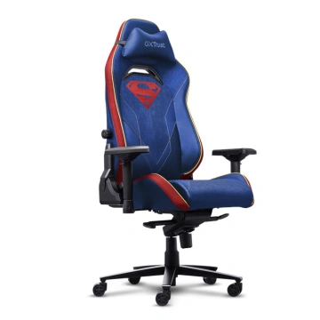 Крісло Trust GXT721SM Ruya Pro Superman edition, ПУ шкіра, Foldable Armrests, синій (25742_TRUST)