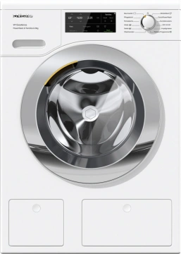 Пральна машина Miele WEI 865 WPS фронтальна, 9кг, 1600, A+++, 63.6см, дисплей, інвертор, автодоз, люк хром, білий (11EI8656UA)