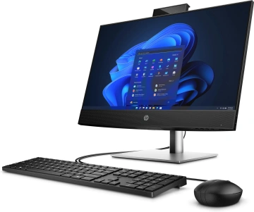 Комп'ютер персональний моноблок HP ProOne 440-G9 23.8" FHD IPS AG, Intel i5-14500T, 16GB, F512GB, UMA, WiFi, кл+м, 2р, Win11P, чорний (B70WHAT)
