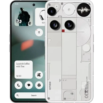 Смартфон Nothing Phone (3) 5G 6.67" 12/256ГБ, 2SIM, 5150мА•год, білий (SU920023W)